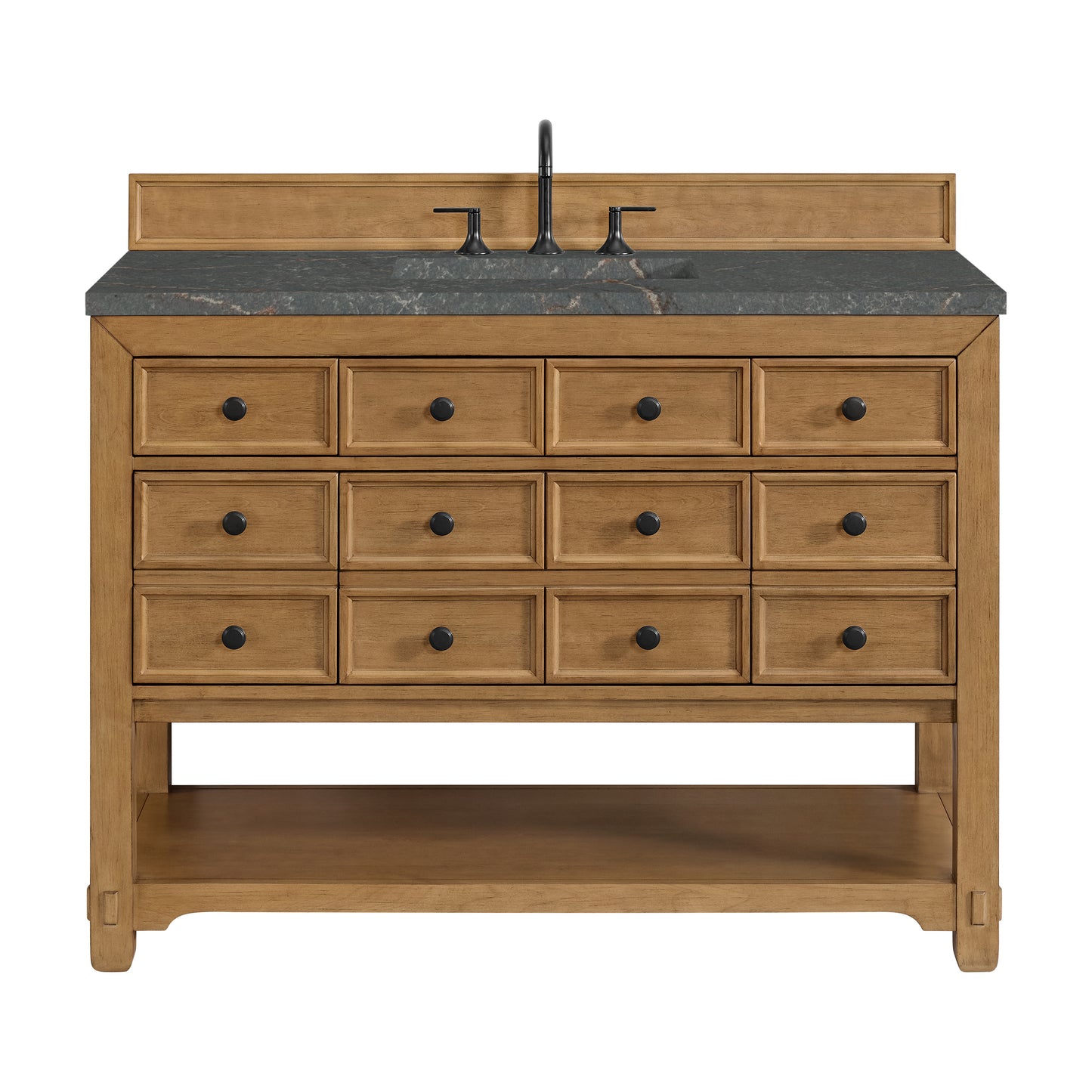 James Martin 505-V48 Malibu 48" Single Vanity, With 3 CM Top and FreePower Wireless Charger