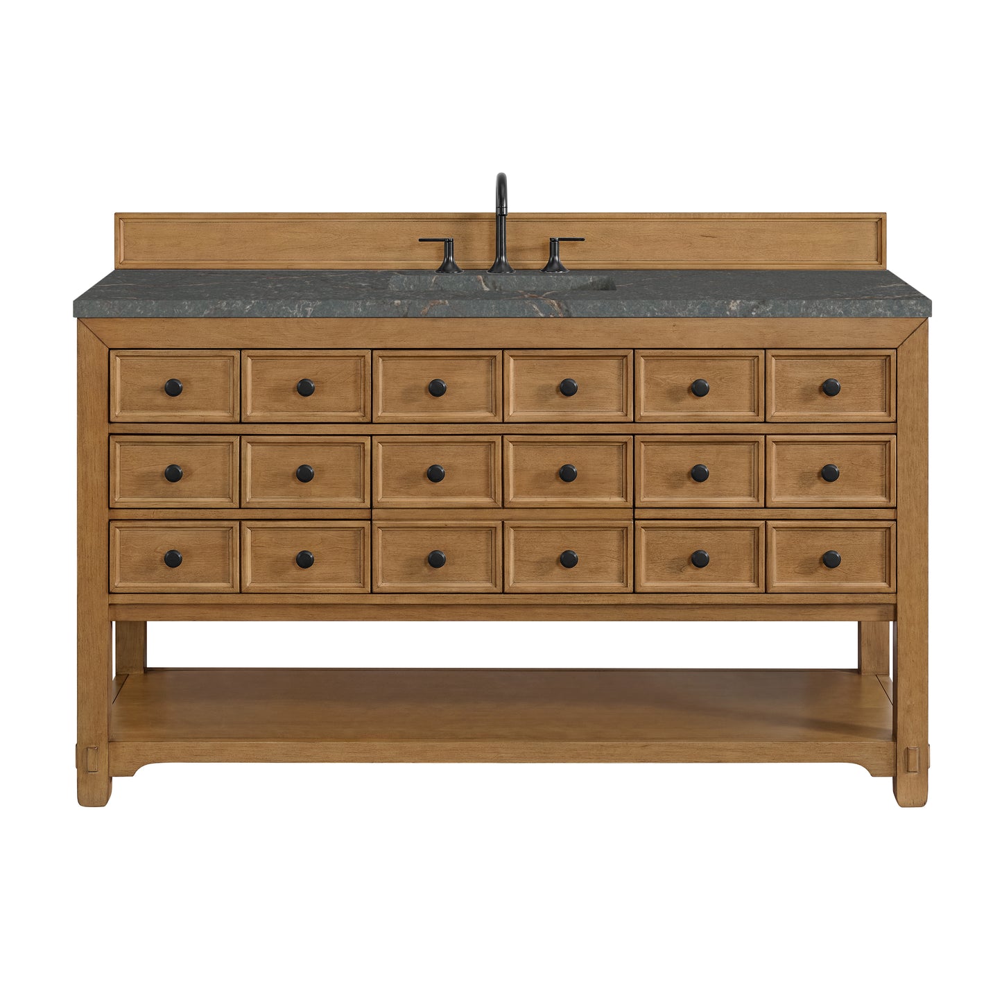 James Martin 505-V48 Malibu 48" Single Vanity, With 3 CM Top and FreePower Wireless Charger