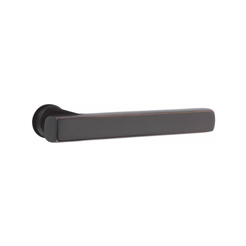 Emtek 5052FRL Dummy , Modern Rectangular Rosette , Freestone Lever