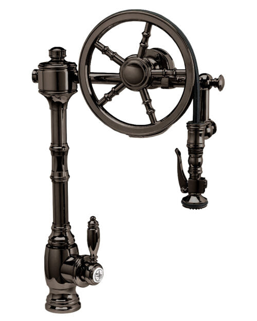 Waterstone 5100 Traditional The Wheel Pull Down Kitchen Faucet