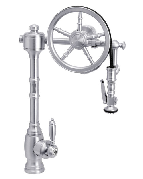 Waterstone 5100 Traditional The Wheel Pull Down Kitchen Faucet