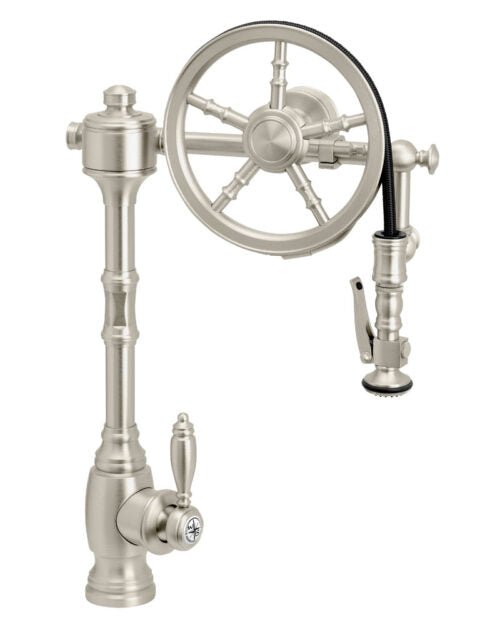 Waterstone 5100 Traditional The Wheel Pull Down Kitchen Faucet