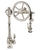 Waterstone 5100 Traditional The Wheel Pull Down Kitchen Faucet