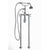 Cheviot 5102/3965 5100 Series Free-Standing Tub Filler - Lever Handles - Porcelain Accents - Parent