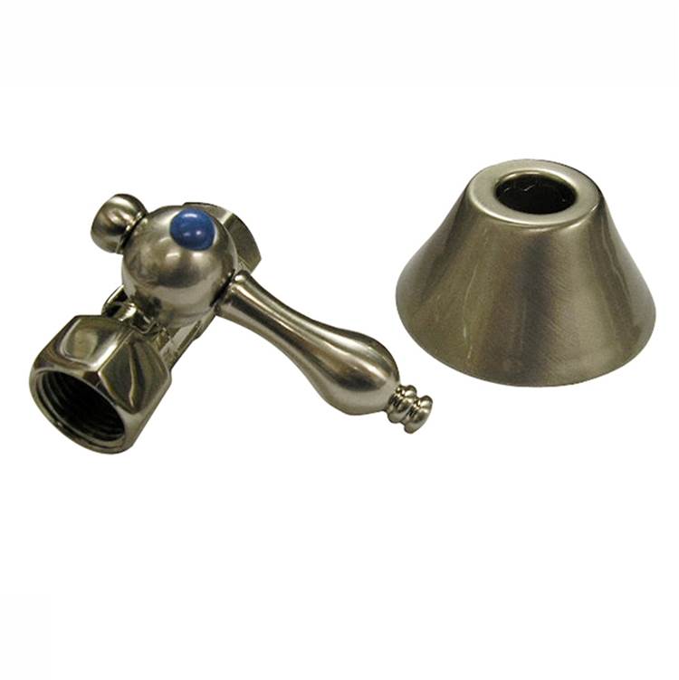 Barclay 5104 Straight Top With Flange 1/2 Comp x 5/8 Comp SET - Parent