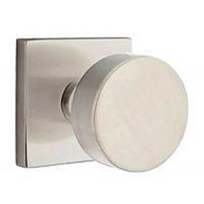 Emtek 5110ROU Passage , Square Rosette , Round Knob