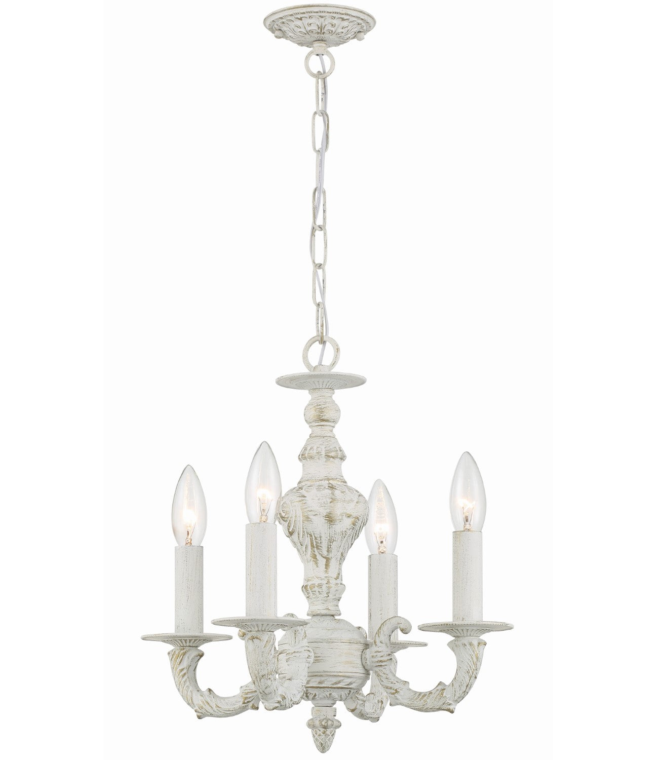 Crystorama 5124 Paris Market 4 Light Mini Chandelier - Parent