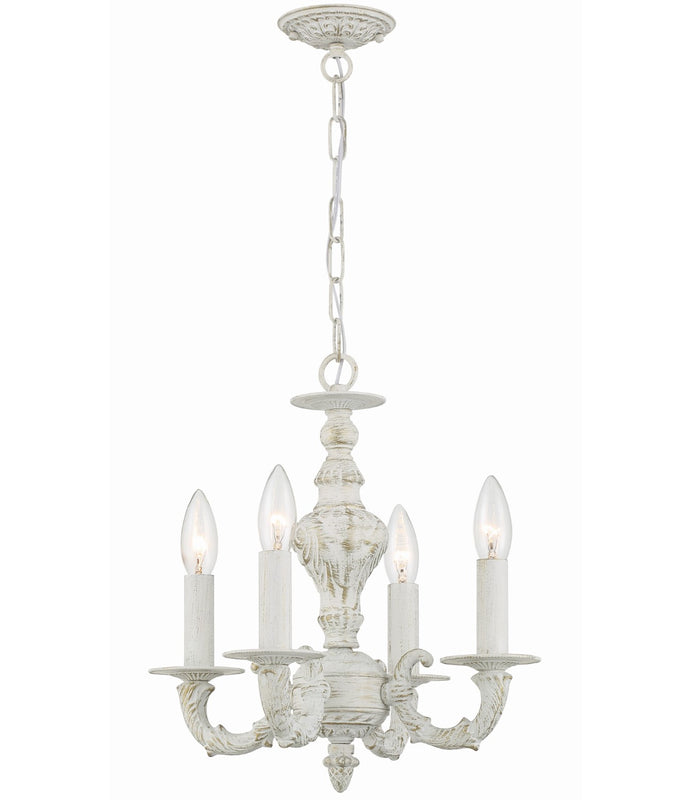 Crystorama 5124 Paris Market 4 Light Mini Chandelier - Parent