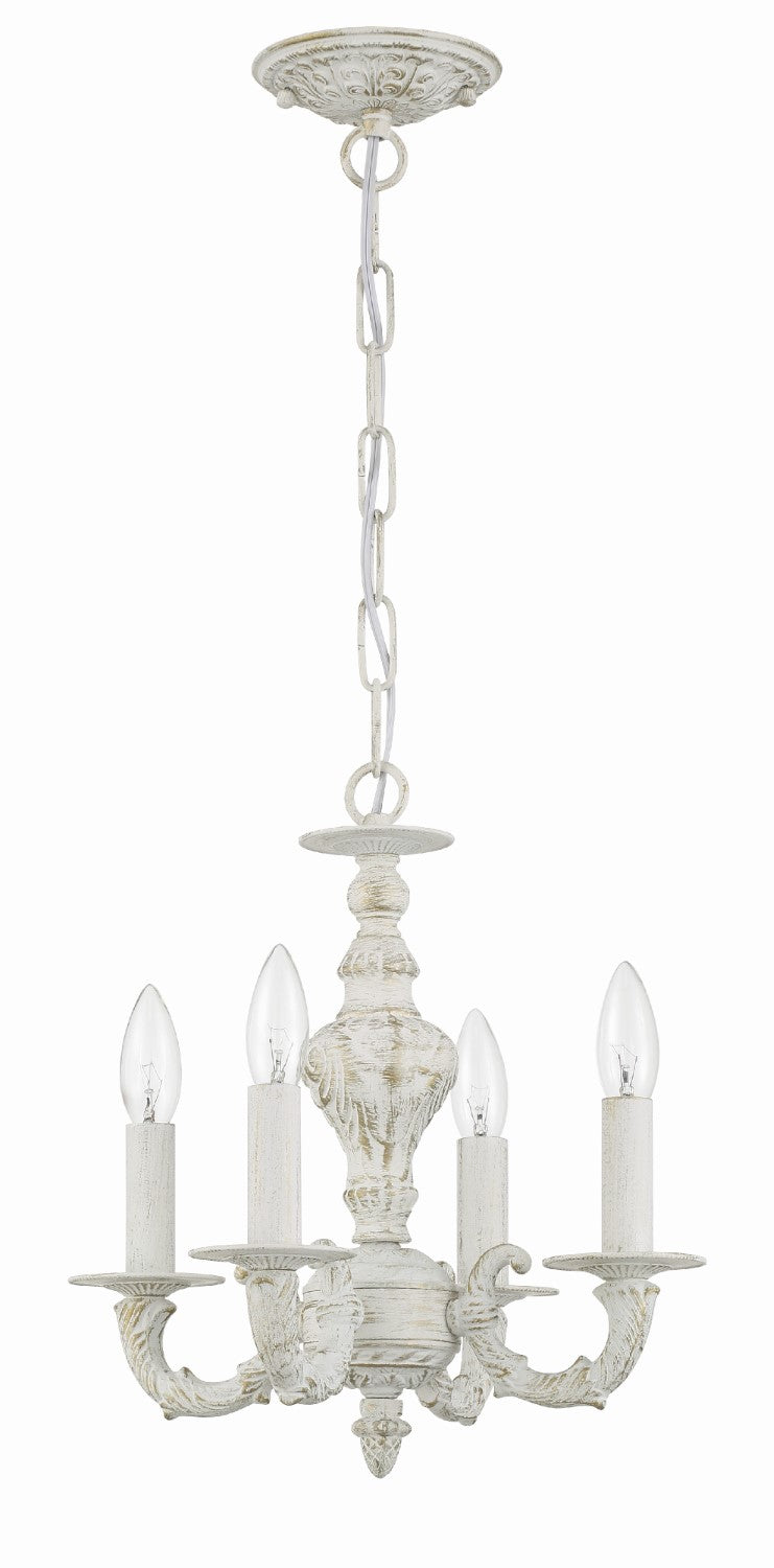 Crystorama 5124 Paris Market 4 Light Mini Chandelier - Parent