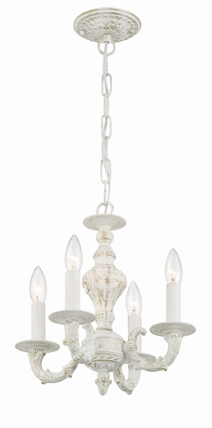 Crystorama 5124 Paris Market 4 Light Mini Chandelier - Parent