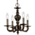 Crystorama 5124 Paris Market 4 Light Mini Chandelier