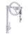 Waterstone WS-5125 Endeavor Wheel Pulldown Faucet Toggle Sprayer