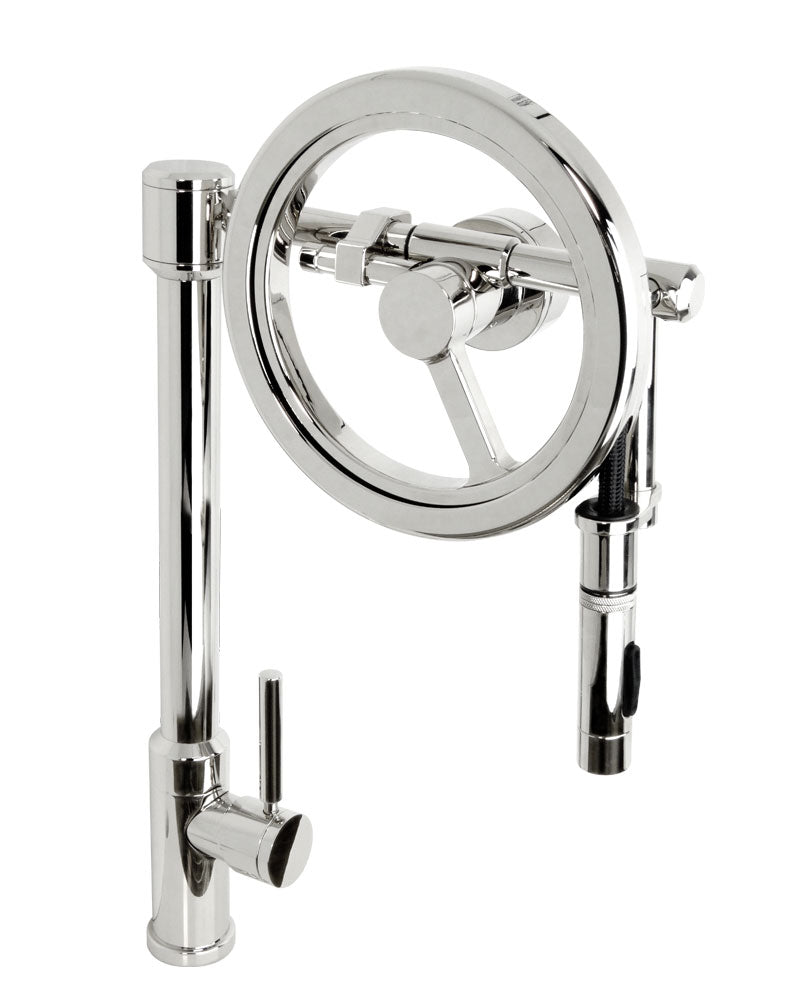 Waterstone WS-5125 Endeavor Wheel Pulldown Faucet Toggle Sprayer - Parent