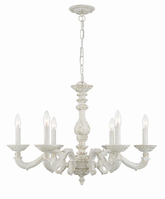 Crystorama 5126 Paris Market 6 Light Chandelier - Parent