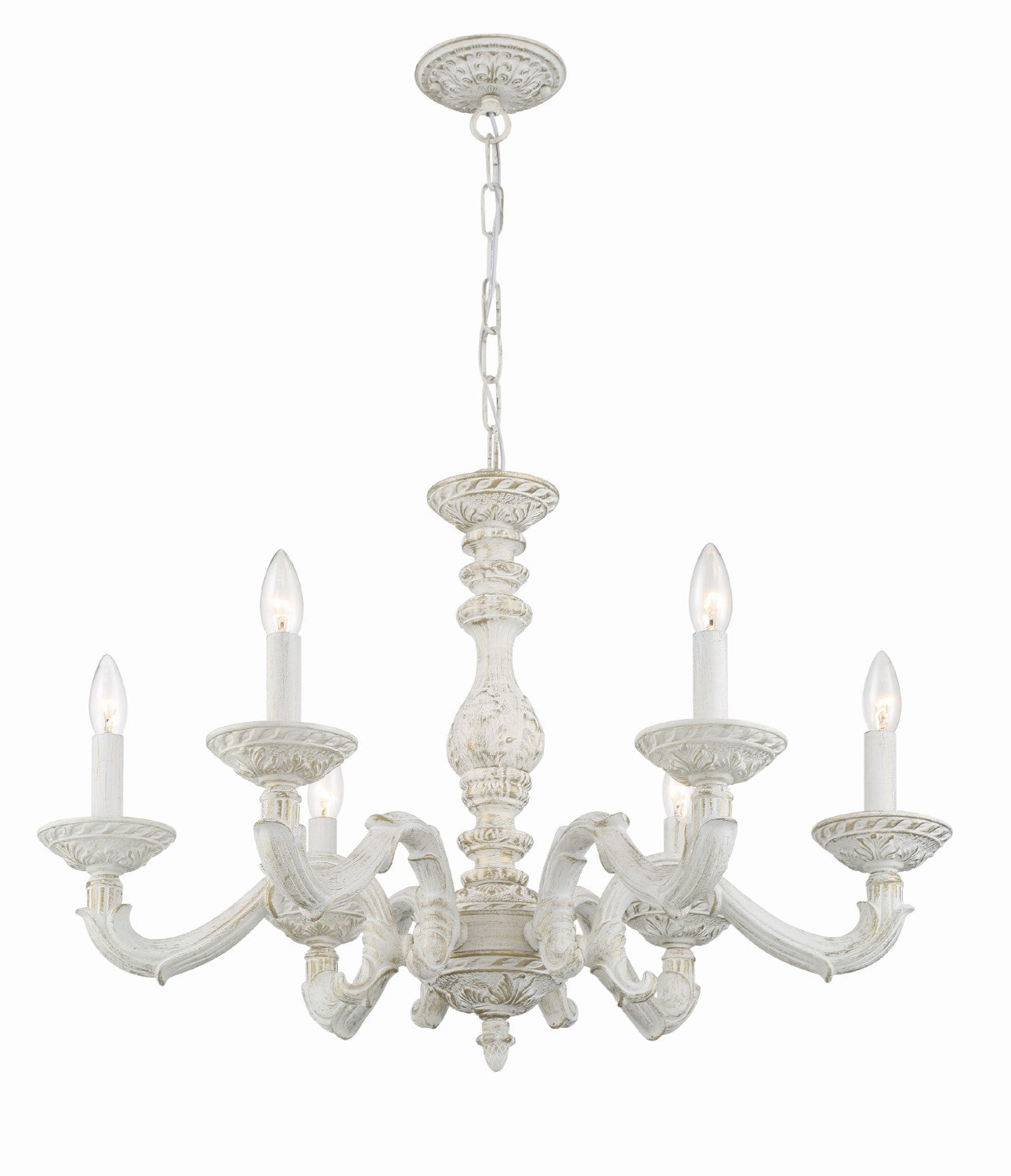 Crystorama 5126 Paris Market 6 Light Chandelier - Parent