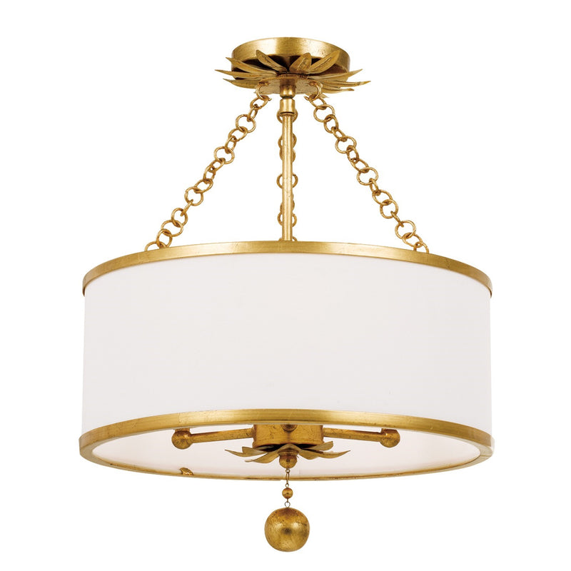 Crystorama 513_CEILING Broche 3 Light Ceiling Mount - Parent