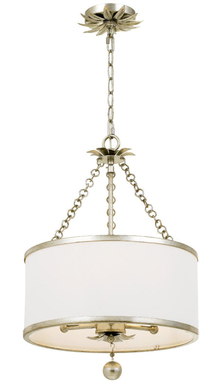 Crystorama 513 Broche 3 Light Chandelier