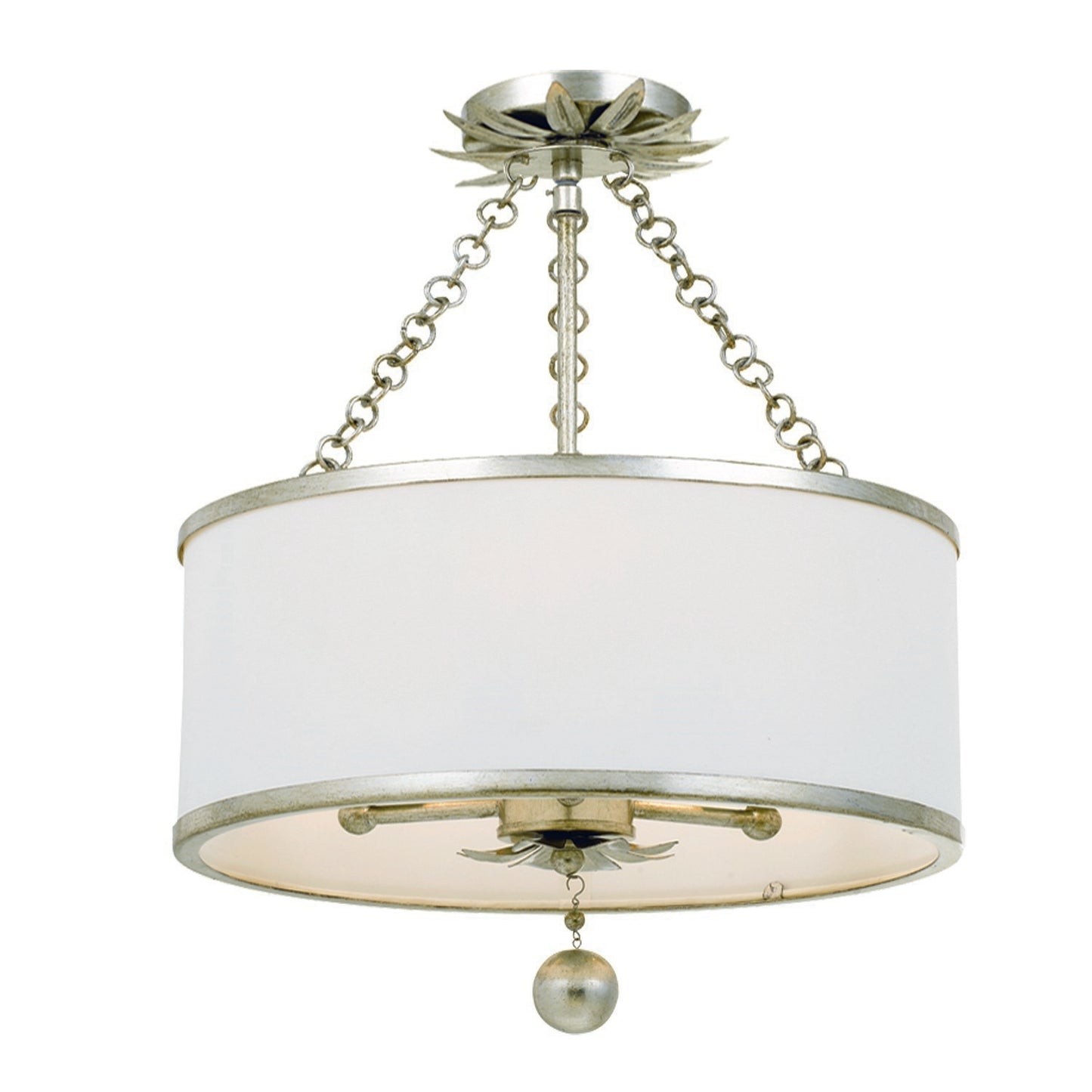 Crystorama 513_CEILING Broche 3 Light Ceiling Mount