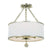 Crystorama 513_CEILING Broche 3 Light Ceiling Mount