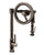 Waterstone WS-5130 Endeavor Wheel Pulldown Lever Sprayer Faucet