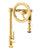 Waterstone WS-5130 Endeavor Wheel Pulldown Lever Sprayer Faucet