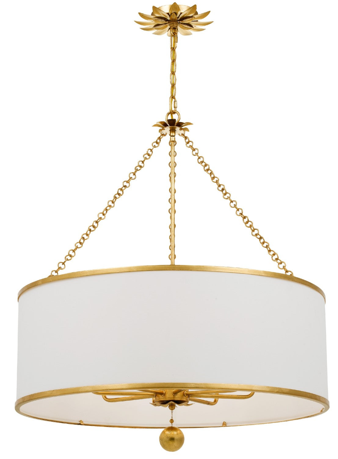 Crystorama 515 Broche 8 Light Chandelier - Parent