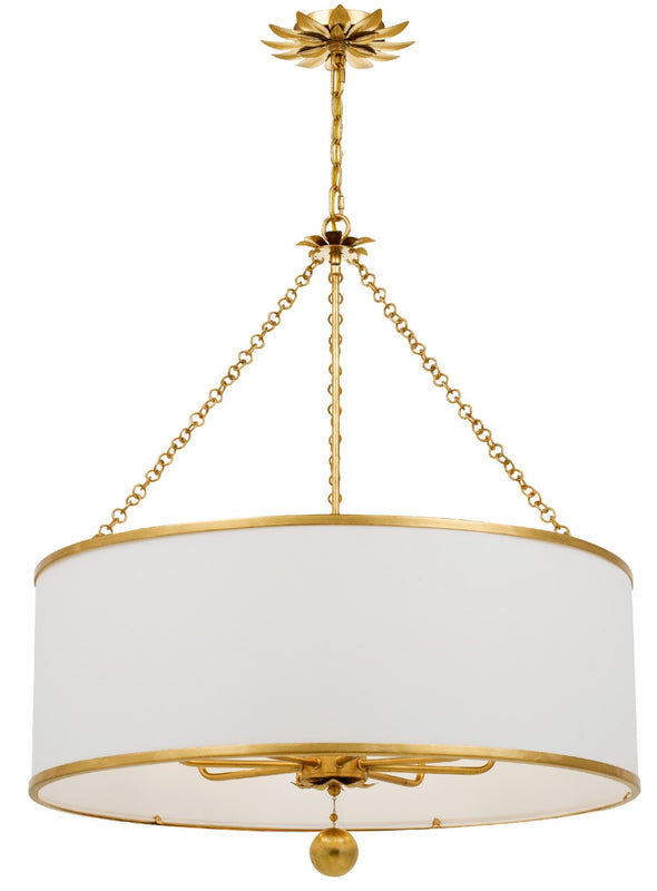 Crystorama 515 Broche 8 Light Chandelier - Parent