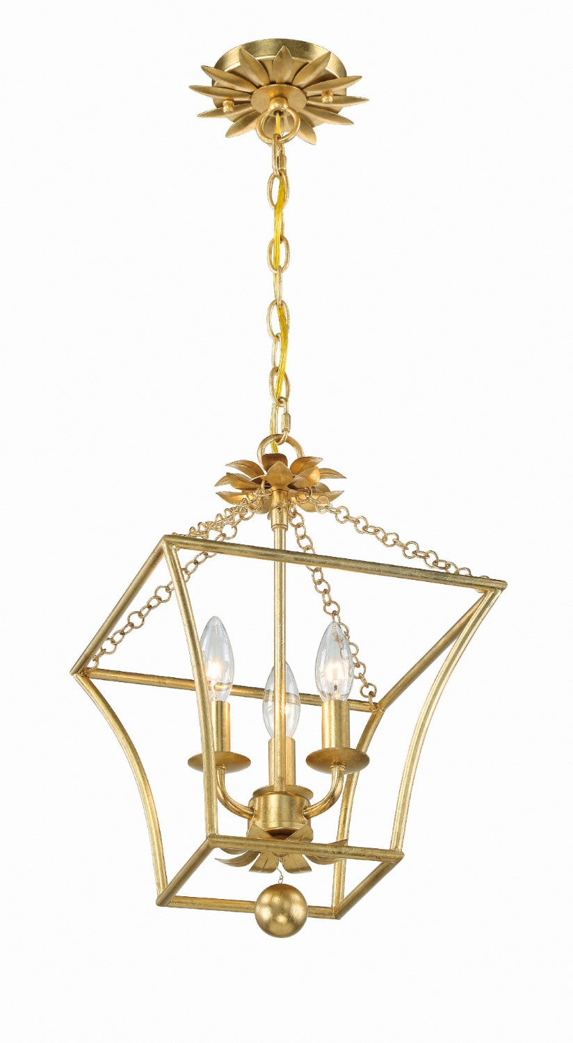 Crystorama 516 Broche 4 Light Lantern - Parent
