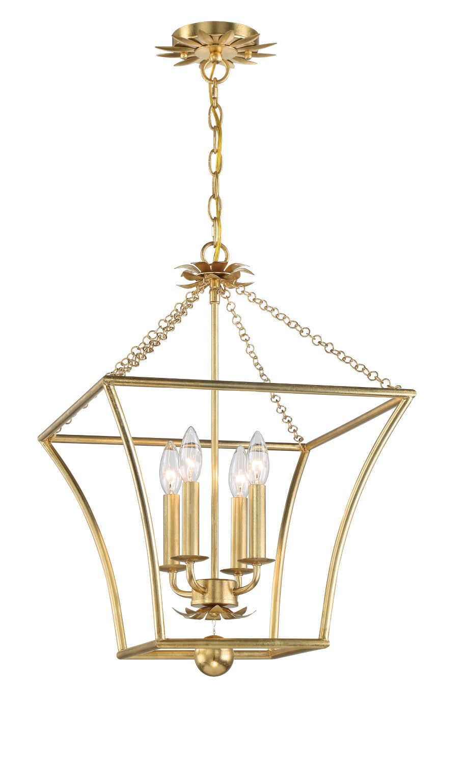 Crystorama 516 Broche 4 Light Lantern - Parent