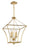 Crystorama 516 Broche 4 Light Lantern - Parent