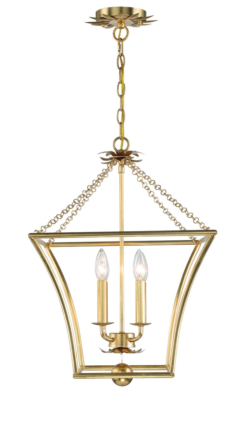 Crystorama 516 Broche 4 Light Lantern - Parent