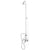 Cheviot 5160-LEV 5100 Series Tub Filler With Hand Shower And Overhead Shower - Lever Handles