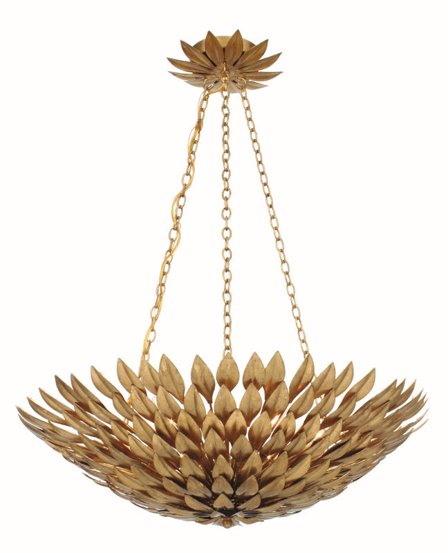 Crystorama 517 Broche 6 Light Chandelier - Parent