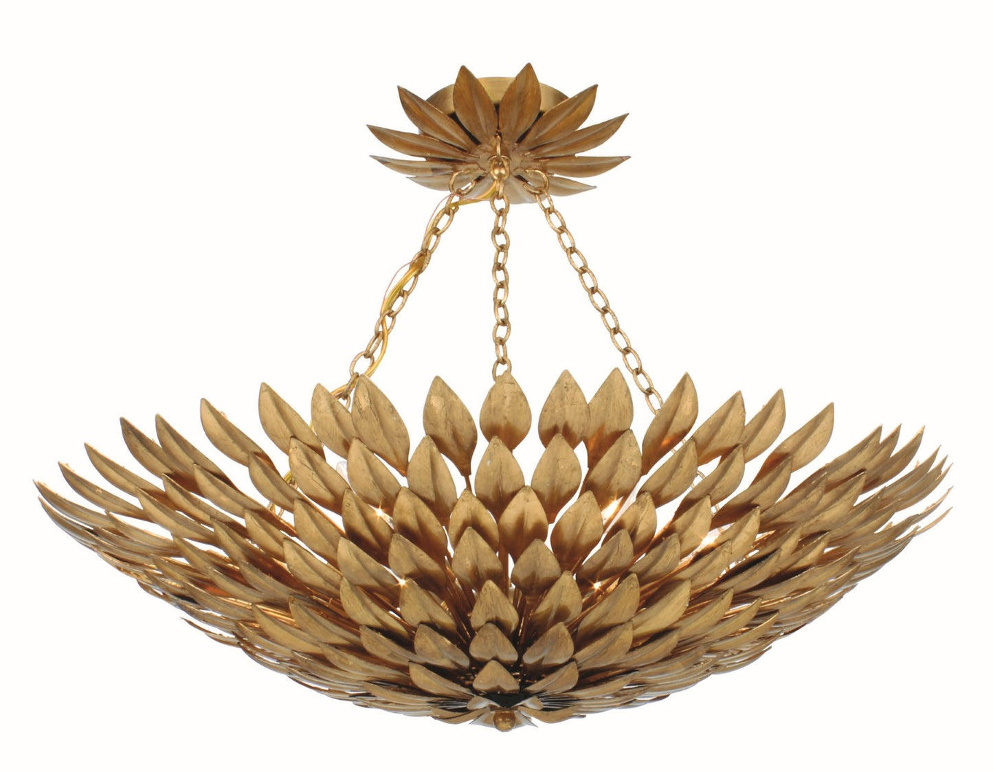 Crystorama 517 Broche 6 Light Chandelier - Parent