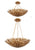 Crystorama 517 Broche 6 Light Chandelier - Parent