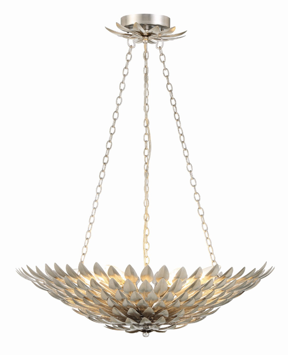 Crystorama 517 Broche 6 Light Chandelier