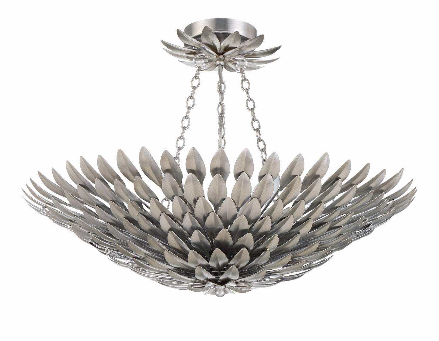 Crystorama 517_CEILING Broche 6 Light Ceiling Mount