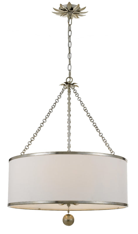 Crystorama 518 Broche 6 Light Chandelier