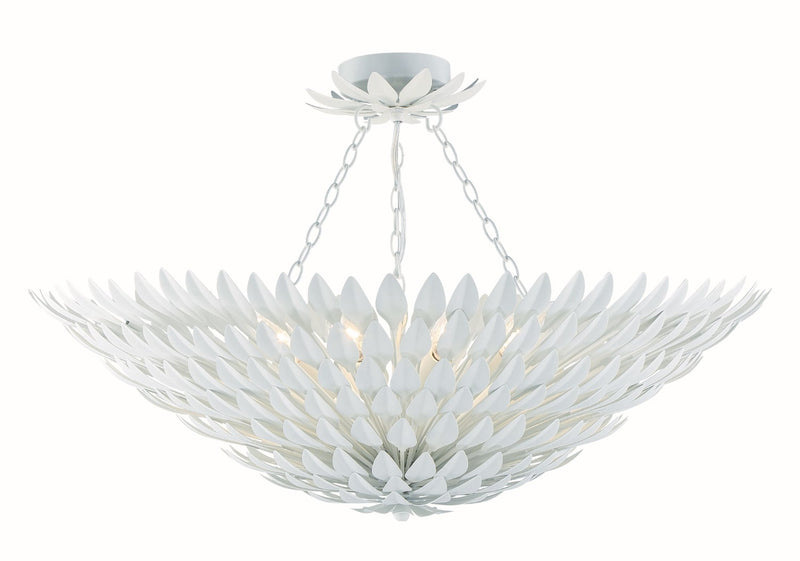 Crystorama 519_CEILING Broche 8 Light Ceiling Mount