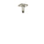 Riobel 519 3" Ceiling Mount Shower Arm