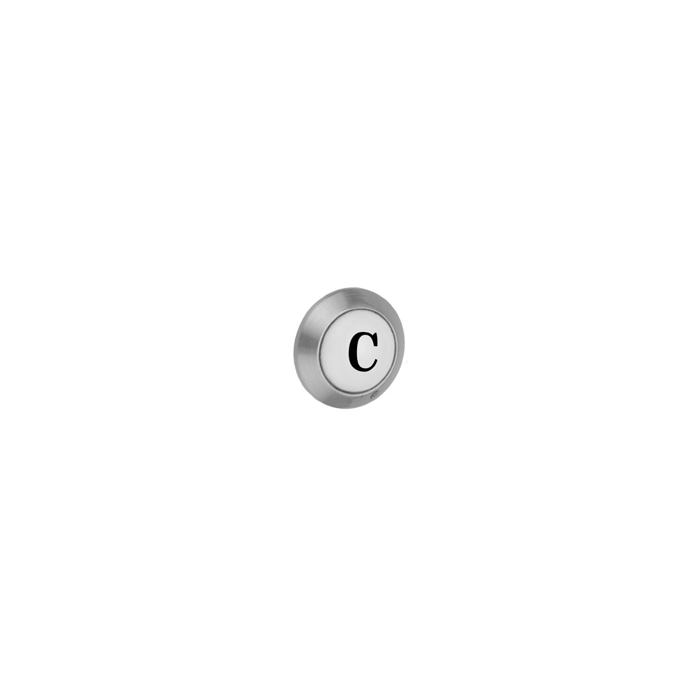 Jaclo 52-C Cold Porcelain Button For H-52 Handle - Parent