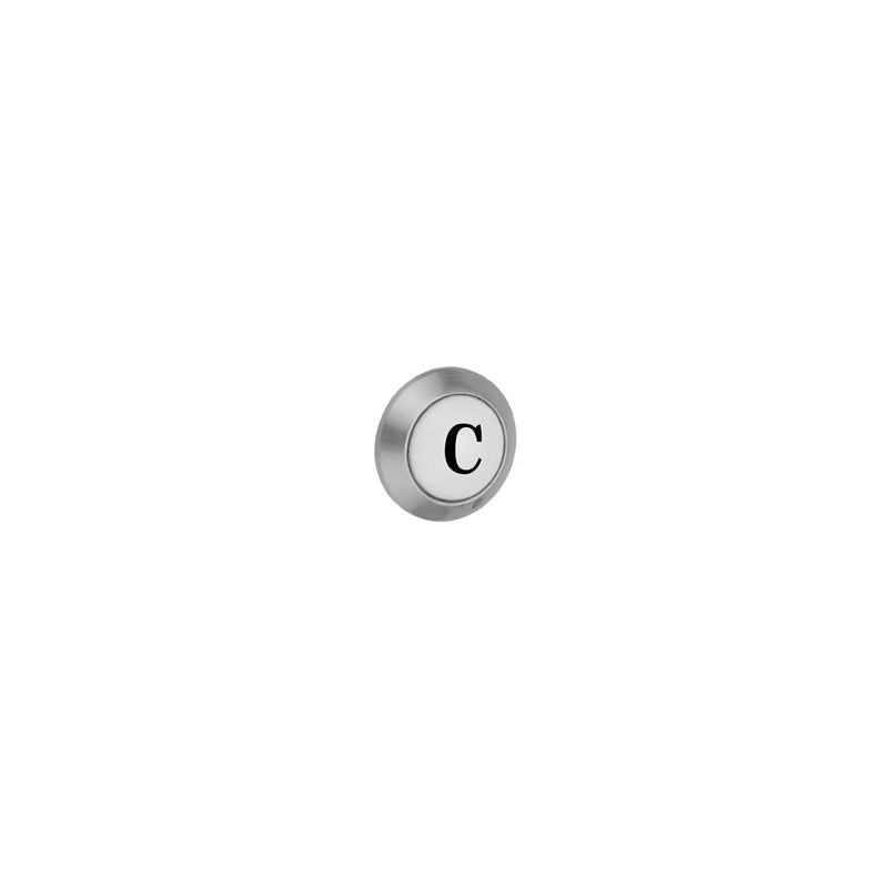 Jaclo 52-C Cold Porcelain Button For H-52 Handle - Parent