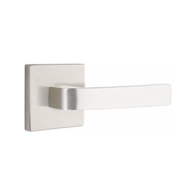 Emtek 5210BRLRH Privacy , Square Rosette , Breslin Lever , RH