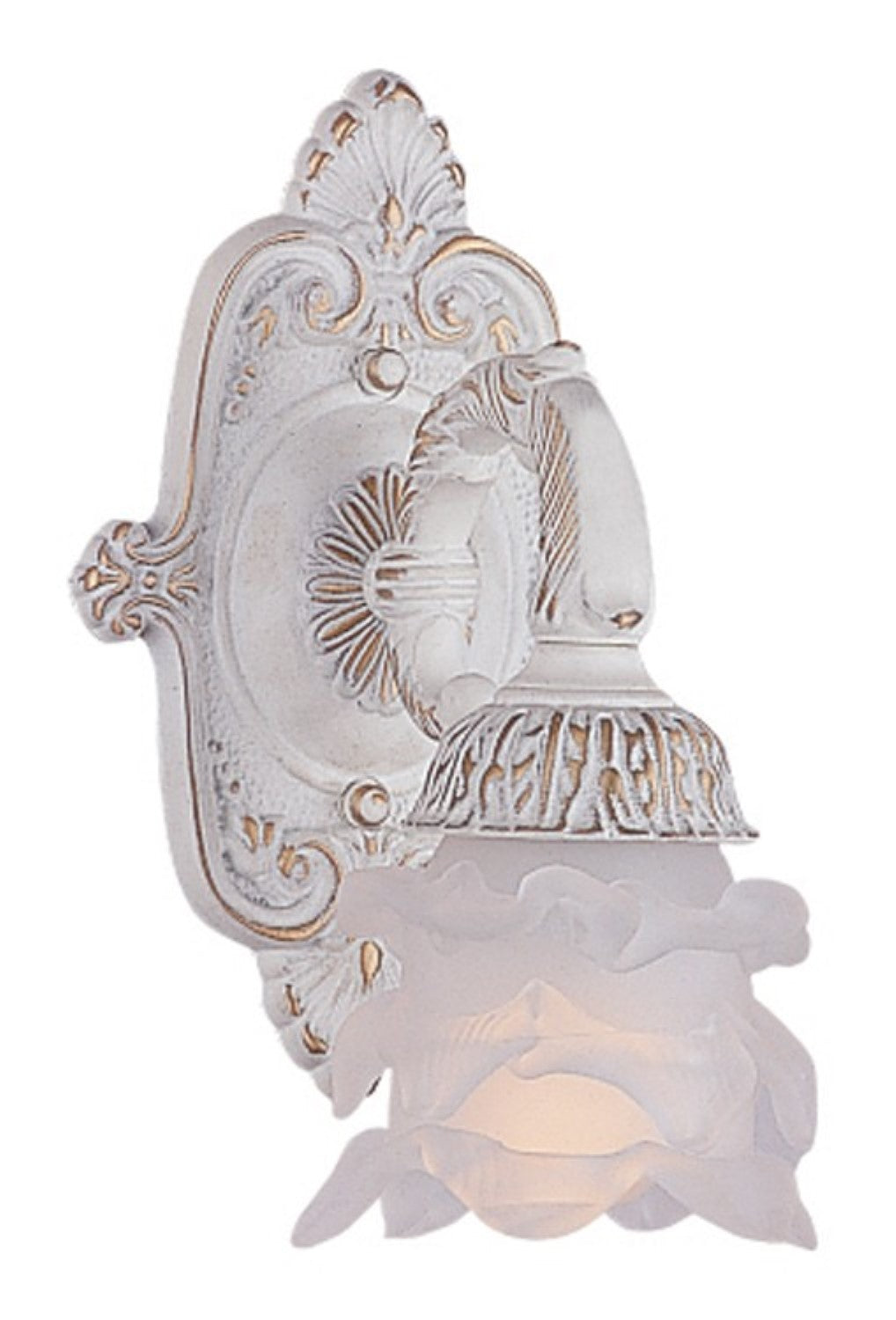 Crystorama 5221-AW Paris Market 1 Light Wall Mount - Antique White