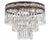 Crystorama 5260-CL-MWP Mercer 3 Light Hand Cut Crystal Ceiling Mount - Parent