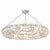 Crystorama 528P-SA_CEILING Palla 8 Light Semi Flush Mount - Antique Silver