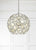 Crystorama 529-SA Palla 6 Light Sphere Chandelier - Antique Silver