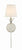 Crystorama 531 Broche 1 Light Wall Mount