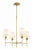 Crystorama 534 Broche 4 Light Chandelier - Parent