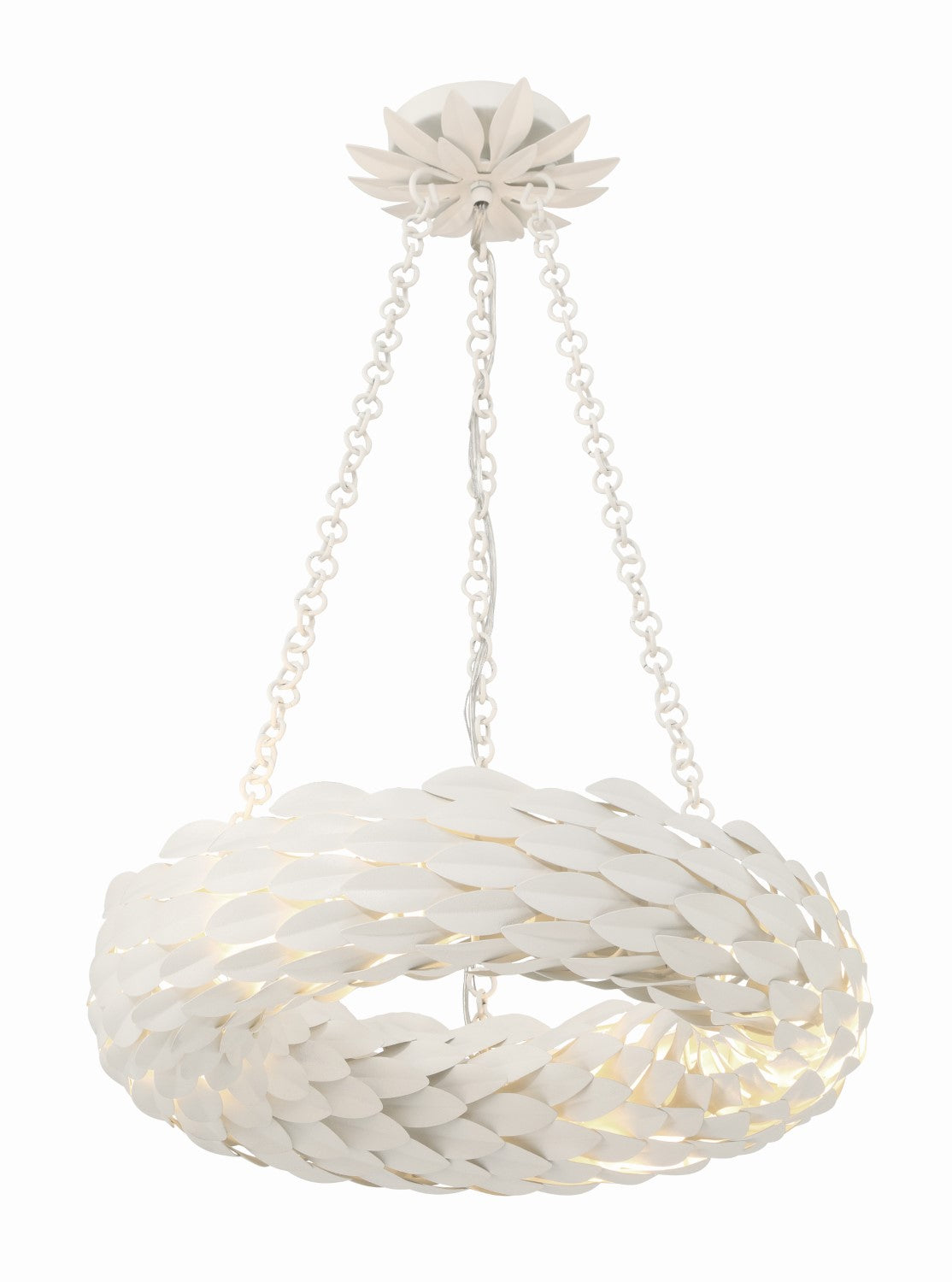 Crystorama 535 Broche 6 Light Chandelier